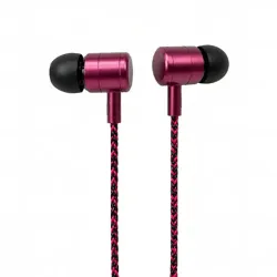 Audífonos Con Cable. Rosa