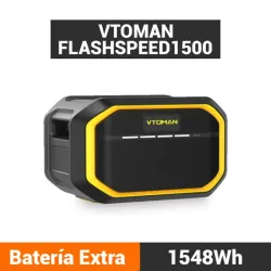 Batería Extra VTOMAN PB-81 con 1548 Wh. Compatible con Estación FlashSpeed 1500
