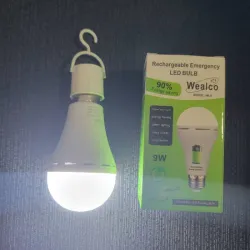 Bombillo LED de Emergencia Recargable Wealco WL9 (9W)