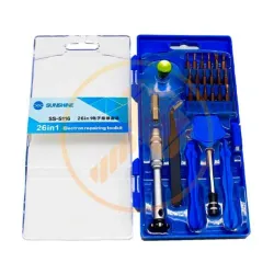 Destornillador - Kit De Destornilladores Con 58 Tipos Diferentes De Puntas Sunshine Ss-5116.