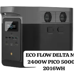 EcoFlow DELTA Max (2000) | 2016Wh | Potencia 2400W (Pico 5000W)