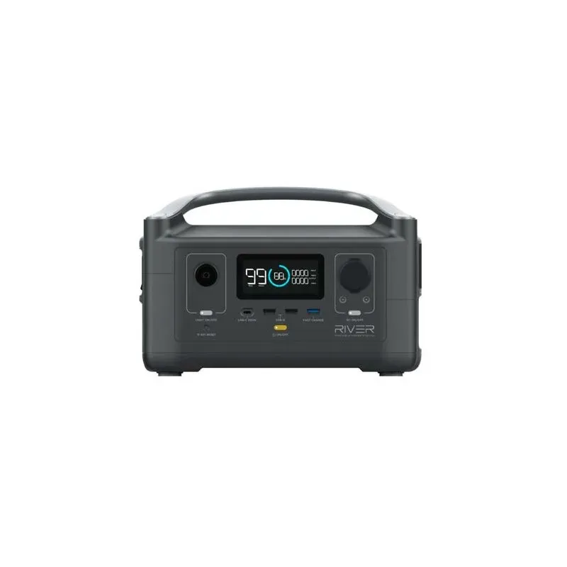 EcoFlow RIVER 600W | Estación de Energía Portátil