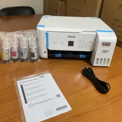 Epson - EcoTank Photo ET-8500 Wireless Color All-in-One Supertank Printer - White