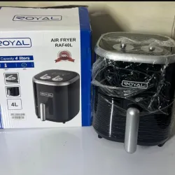 Freidora de Aire Crystal Cuisine | 1.5L | Cocina Saludable sin Aceite.