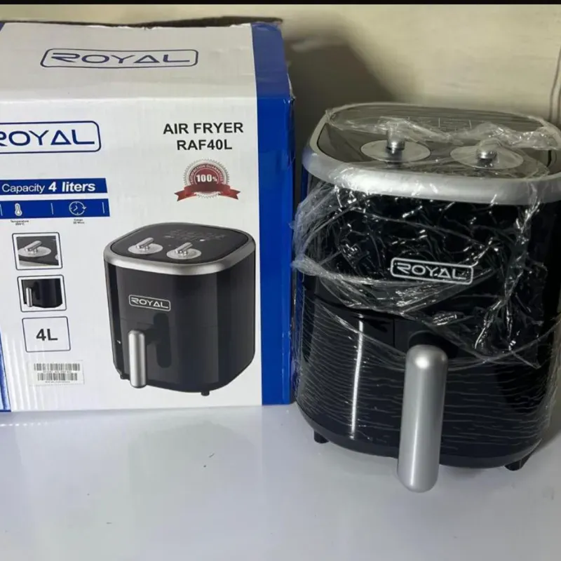 Freidora de Aire Crystal Cuisine | 1.5L | Cocina Saludable sin Aceite.