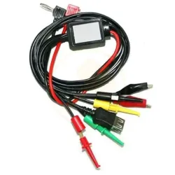 Fuente De Poder - Varias Puntas De Caimán, Gancho, Usb...Baku Bk_401.