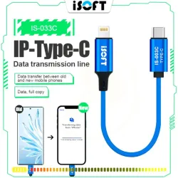 Isoft Is-003C. Cable De Transferencia De Datos De Usuario - Transferencia De Datos De Tipo C A Iphone