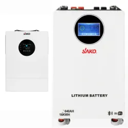 Kit Solar Inversor SAKO 10000KWh y Batería SAKO 16000Wh