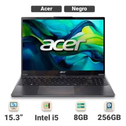 Laptop Acer Aspire Go 15 15.3'' WUXGA IPS Intel Core i5-1334U 8GB RAM 256GB SSD Almacenamiento - Plata ( Nuevo )