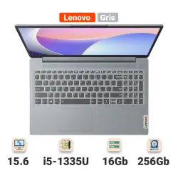 Laptop Lenovo IdeaPad Slim 3i 15.6" Full HD Intel Core i5-1335U 16GB RAM 256GB SSD Windows 11 Gris Ártico