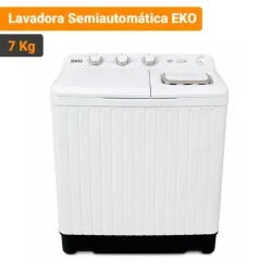 LAVADORA EKO SEMIAUT 7 KG