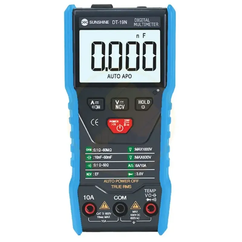 Multímetro - Mini Digital Sunshine Dt-19N.