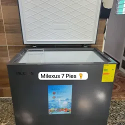 Nevera Milexus de 7 Pies (200L) - Gris Inox