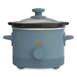 Olla de cocción lenta Bella de 1.4 litros con control manual de 3 niveles, recipiente de cerámica antiadherente