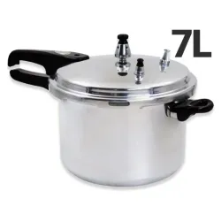 Olla de Presión Lotus, 7L de Capacidad, 3 Válvulas de Seguridad, Mango Desmontable