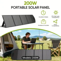 Panel solar Plegable 200W