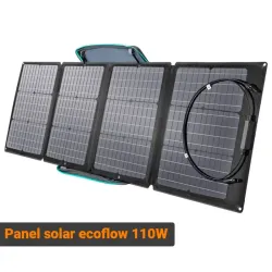 Panel Solar Portátil ECOFLOW 110W , Plegable, Impermeable IP68