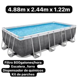 Piscina rectangular 