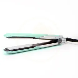 Plancha Para el Pelo Hot Line. Placas de cerámica-Aceite de aguacate- Verde