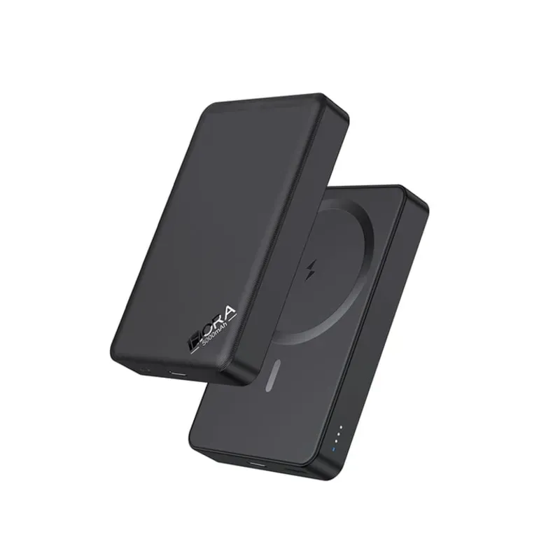 Power Bank Inalámbrico 1Hora 5000mAh MagSafe 15W con Entrada Tipo-C