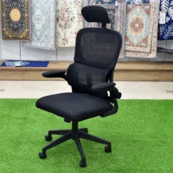 Silla Ergonómica Pro-Confort | Respaldo de Malla + Cabezal Ajustable