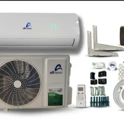 Split All Novu 1 Tonelada | Combo Completo: Soporte + Regulador de Voltaje.