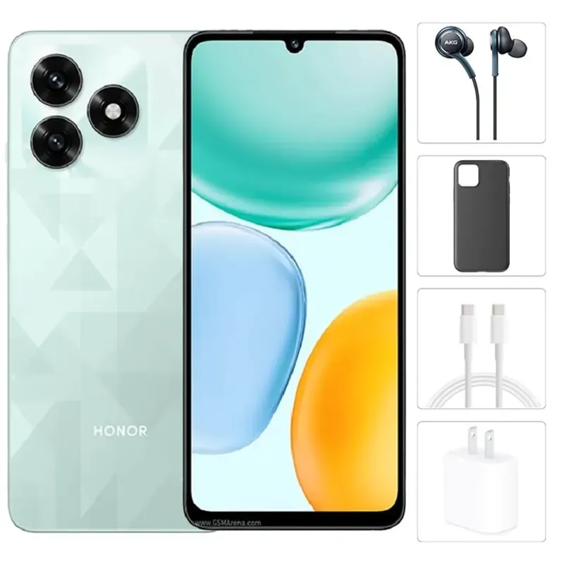 Teléfono Huawei Honor Play 10A, 4Gb Ram, 128Gb Almacenamiento, Con Cover, Mica y Audífonos - Azul