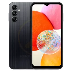 Teléfono Samsung Galaxy A14 5G ( Una SIM ) 4Gb Ram, 64Gb Almacenamiento, Dual Sim, Con Cover, Mica y Audífonos - Negro