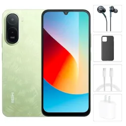 Teléfono Xiaomi Redmi A7 Pro, 4GB + 4GB Ram, 64GB Almacenamiento, Con Cover, Mica y Audífonos - Verde