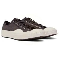 Tenis Converse Bajas Chuck 70 Tough Textures Para Hombre Color Burdeos #39