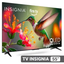 TV Insignia - 55" Class QF Series QLED 4K UHD Smart Fire TV