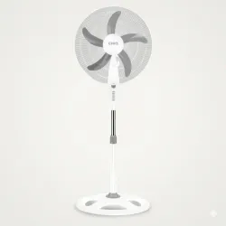 Ventilador de Pedestal CHiQ | 5 Aspas de Alto Rendimiento | Altura Ajustable.