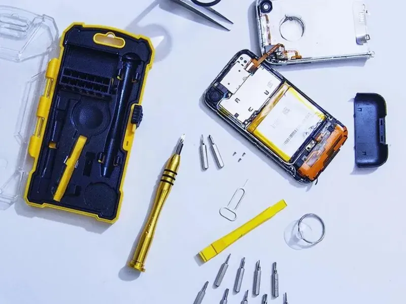 Herramientas para reparación de celulares 