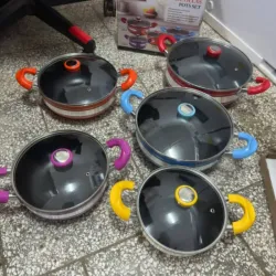 Juego de calderos 