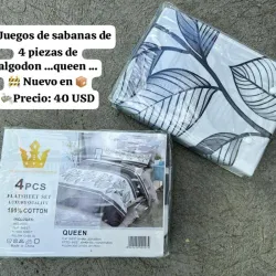 Juego de sabanas 4 piezas 