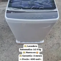 Lavadora automatica LG 9kg