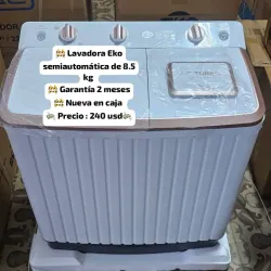 Lavadora eko 8.5kg