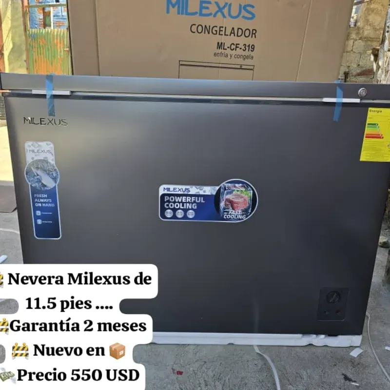 Nevera milexus 11.5 pies