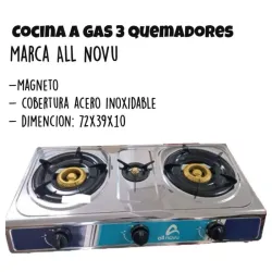 Cocina a gas All novu
