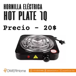 Hornilla electrica 1000 watts 