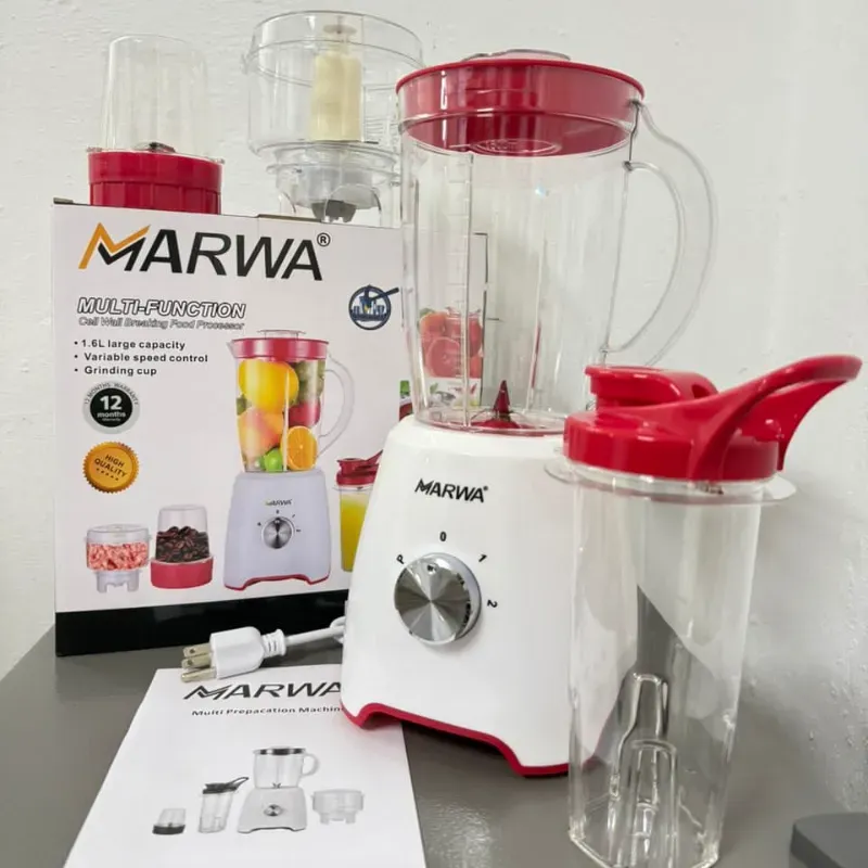 KIT Batidora Marwa, incluye profesor de carnes y molinillo