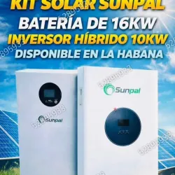 Kit SUNPAL, batería 16K + inversor 10K