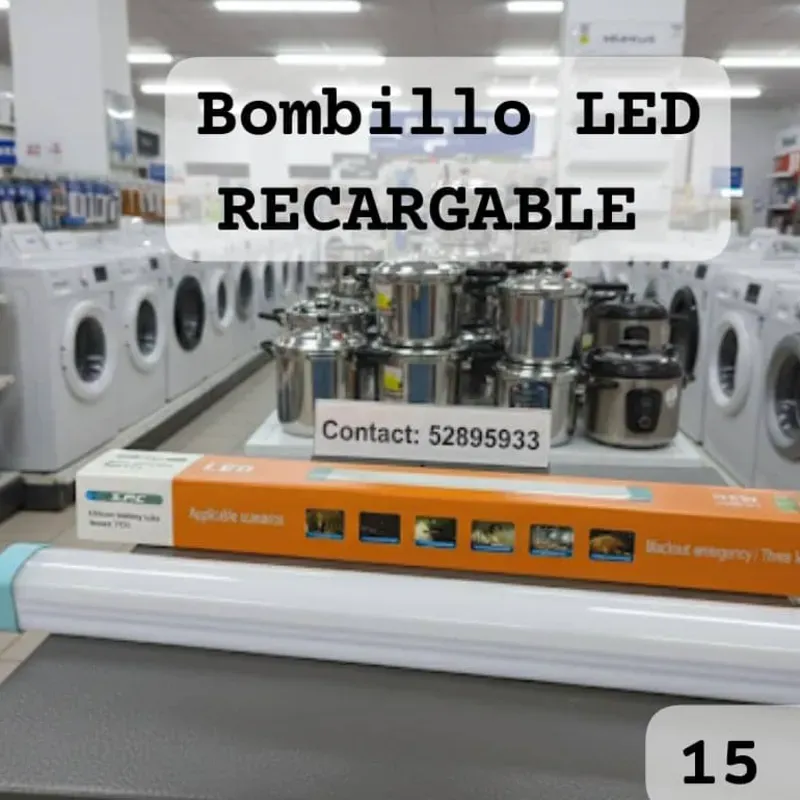 Lámpara LED recargable