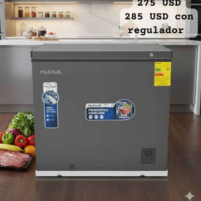 Nevera 7 pies Milexus ❄️ disponible con regulador