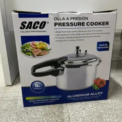Olla de presión 5lt de inducción, SACO