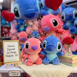 Peluche de Stich y Ángela