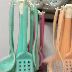 Set de cucharones de silicona
