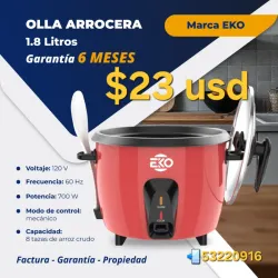 Arrocera Eko 1.8L roja