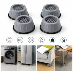 BASES ANTIVIBRATORIAS PARA LAVADORA, MUEBLES, REFRIGERADORES...