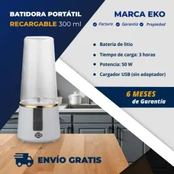 Batidora Portátil Recargable 